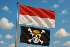 Pak! Bendera One Piece Bukan Barang Menakutkan